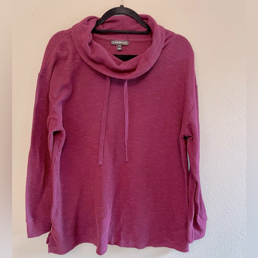 BUNDLE OF 3 Lane Bryant cowl neck waffle knit sweater, casual, athleisure, comfy
